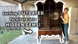 Turning Outdated Furniture Into Hidden Gems । Outdated Furniture Gets a Modern Glow-Up