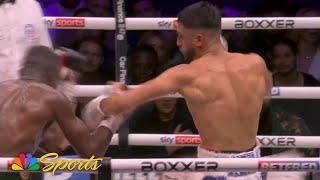 HIGHLIGHTS: Adam Azim knocks out Ohara Davies in eighth round | NBC Sports