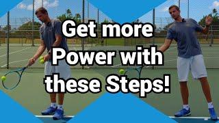 The four levels of forehand power