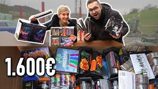 WIR PACKEN FEUERWERK FÜR 1.600€ AUS! | Pyroland Bestellung Unboxing