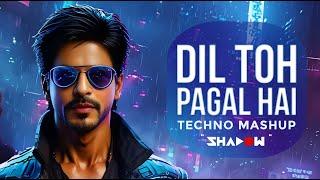 Dil To Pagal Hai (TECHNO Remix) | DJ Shadow Dubai | Shah Rukh Khan | 2025