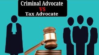 Criminal Advocate VS Income Tax Advocate | Prakunj Sharma |