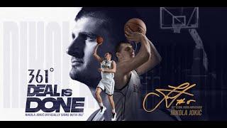 NBA Champion Nikola Jokić signs with 361 Degrees