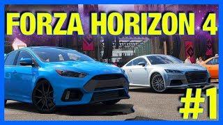 Forza Horizon 4 Let's Play : Welcome To Britain!! (Part 1) [FULL GAME]