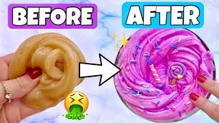 Fixing SCAM SLIMES off SHEIN!  *Slime Makeovers DIY*