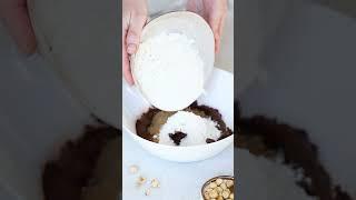 Шоколадное печенье со шротом расторопши и фундуком