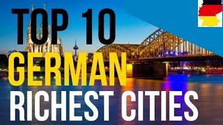 Top 10 German Cities by GDP.