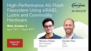 FAU Case Study: High-Performance All-Flash Filesystem Using xiRAID, Lustre and Commodity Hardware