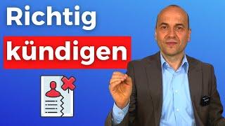 Kündigung des Arbeitnehmers - Was ist zu beachten?