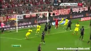 Bayern München - Borussia Dortmund (2:1) All Goals & Highlights - Munich 2x1 Dortmund 12.08.2012