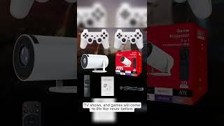 HY300Max HD Mini Projector Portable WiFi & Bluetooth Gaming Projector #starprojector #gaming