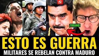 CAOS EN VENEZUELA: MILITARES SE REBELAN CONTRA MADURO