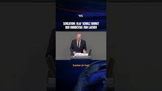 Olaf Scholz bringt den Bundestag zum Lachen | heute-show #shorts