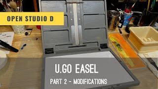 u.Go easel review. Part two - modifications. Learn oil painting with Vlad Duchev