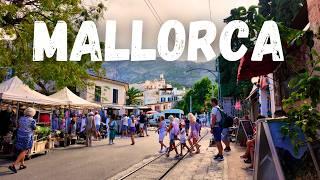 VALLDEMOSSA  Mallorca [ 4K ] Village Walking Tour, Spain 2024