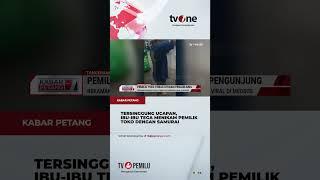 Video Amatir Detik-detik Pelaku Penikaman Pemilik Toko Kabur | Kabar Petang tvOne