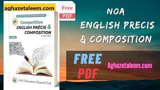 Download NOA English's precis and composition Book PDF