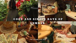 Cozy Summer Days | Kitchen & House Organization  | Berry Season Has Arrived 🫐