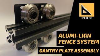 Assembling V Slot Gantry Plate for Alumi-Lign Fence System