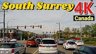 [4K60] South Surrey Driving Tour, Canada April 2021