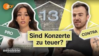 Taylor Swift, Adele & Co: Sind Konzerttickets zu teuer geworden? | 13 Fragen | unbubble