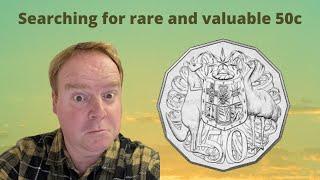 Searching For Rare & Valuable 50c Coins - Australian Fifty Cent Coins