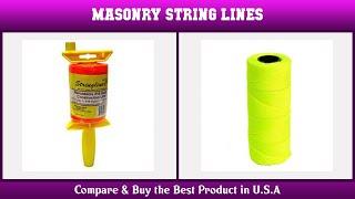 Top 10 Masonry String Lines to buy in USA 2021 | Price & Review