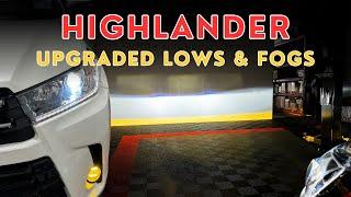 Installation Overview- Toyota Highlander - Upgrade your low beams & fogs with ease!