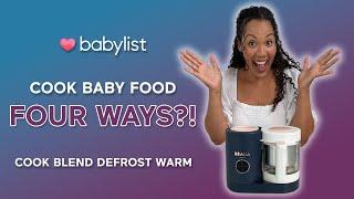 4 EASY Ways To Cook Baby Food with the BEABA Babycook Neo!