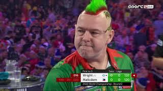 56) Peter Wright vs Noel Malicdem 2020 PDC World Darts Championship 2019.12.20 Round 2