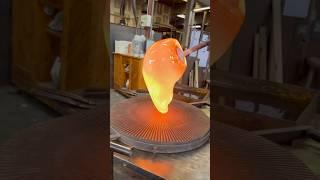 Delicious Lava?!?! Sylcom Light crafting Murano glass #Italy  #glass #satisfying #skibiditoilet