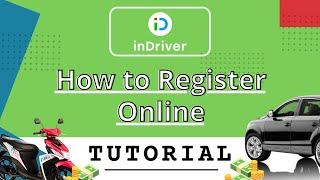 inDriver: Online Registration Tutorial (Tagalog)