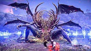 ELDEN RING NIGHTREIGN - Gaping Dragon Boss Fight (Dark Souls Boss)