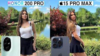 Honor 200 Pro Vs iPhone 15 Pro Max Camera Test Comparison | Honor 200 Pro 5G