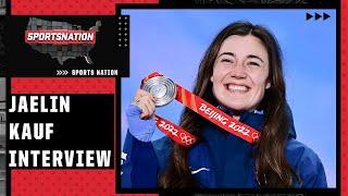 Jaelin Kauf on winning silver at the 2022 Beijing Olympics | SportsNation