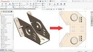 SolidWorks Sheet metal exercise