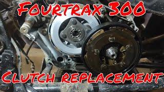 Honda 300 fourtrax clutch and one way bearing replacement