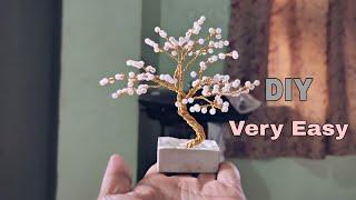 How To Make A Wire Tree | DIY Wire Tree | Mini Bonsai Wire Tree