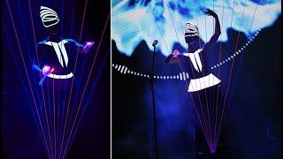 NOVAYA - Laser harp show  - trailer