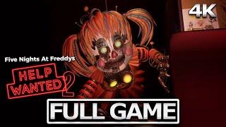 FIVE NIGHTS AT FREDDY'S: HELP WANTED 2 VR Full Gameplay Walkthrough / No Commentary【FULL GAME】4K UHD