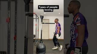 Types of people boxing