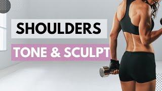 15-Minute Shoulder Workout | Dumbbells Only | Tone, Sculpt & Strengthen