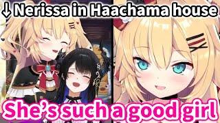 Haachama reveals her embarrassing moment when Nerissa was in her house【Hololive/Eng sub】