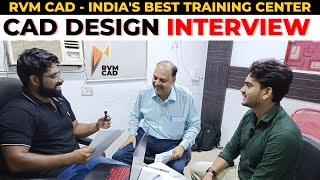 Design Engineer Inteview Questions | RVM CAD - India's Best Skill Development Centre with 100% Jobs