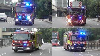 *FULL HOUSE* - London Fire Brigade Paddington A21 FULL HOUSE Turnout to HIGH RISE INCIDENT!