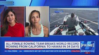 Rowers make record 2,400-mile trip across Pacific Ocean | NewsNation Prime