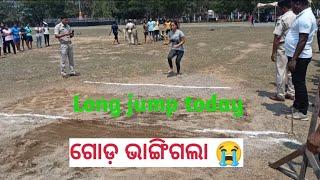 Odisha police long jump today