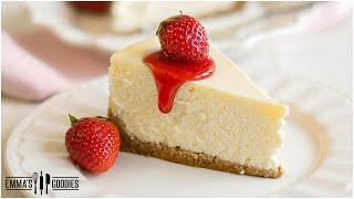 The Easiest New York CHEESECAKE RECIPE | NO Water Bath