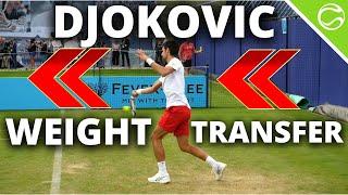 How To Weight Transfer in Tennis Like Novak Djokovic