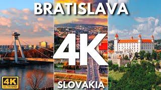 Bratislava, Slovakia  In 4K 60 Fps - 4K Travel Video